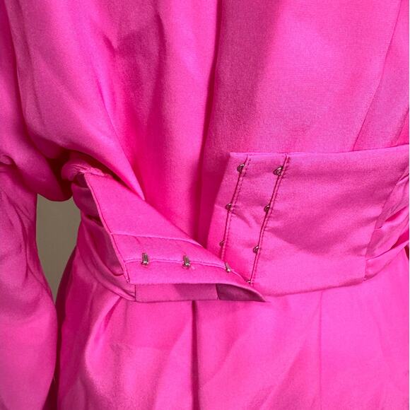 GAUGE81 Sabinas Silk Wrap Shirt - Size S - Picture 8 of 10